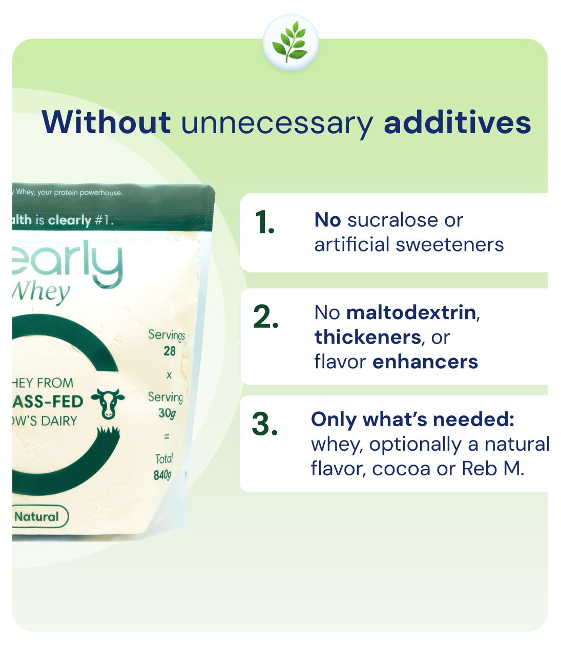  Clearly - Grass-fed Whey